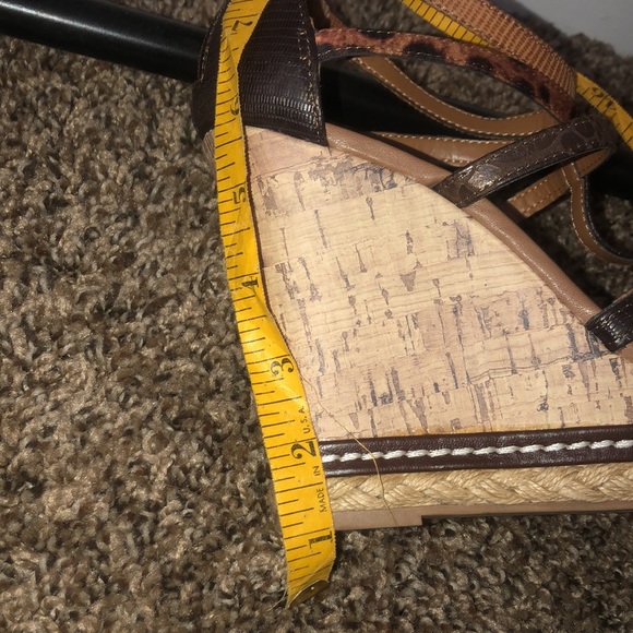 Sofia Vergara Multi-Animal Print Open Tow Wedge Heel - Picture 13 of 13